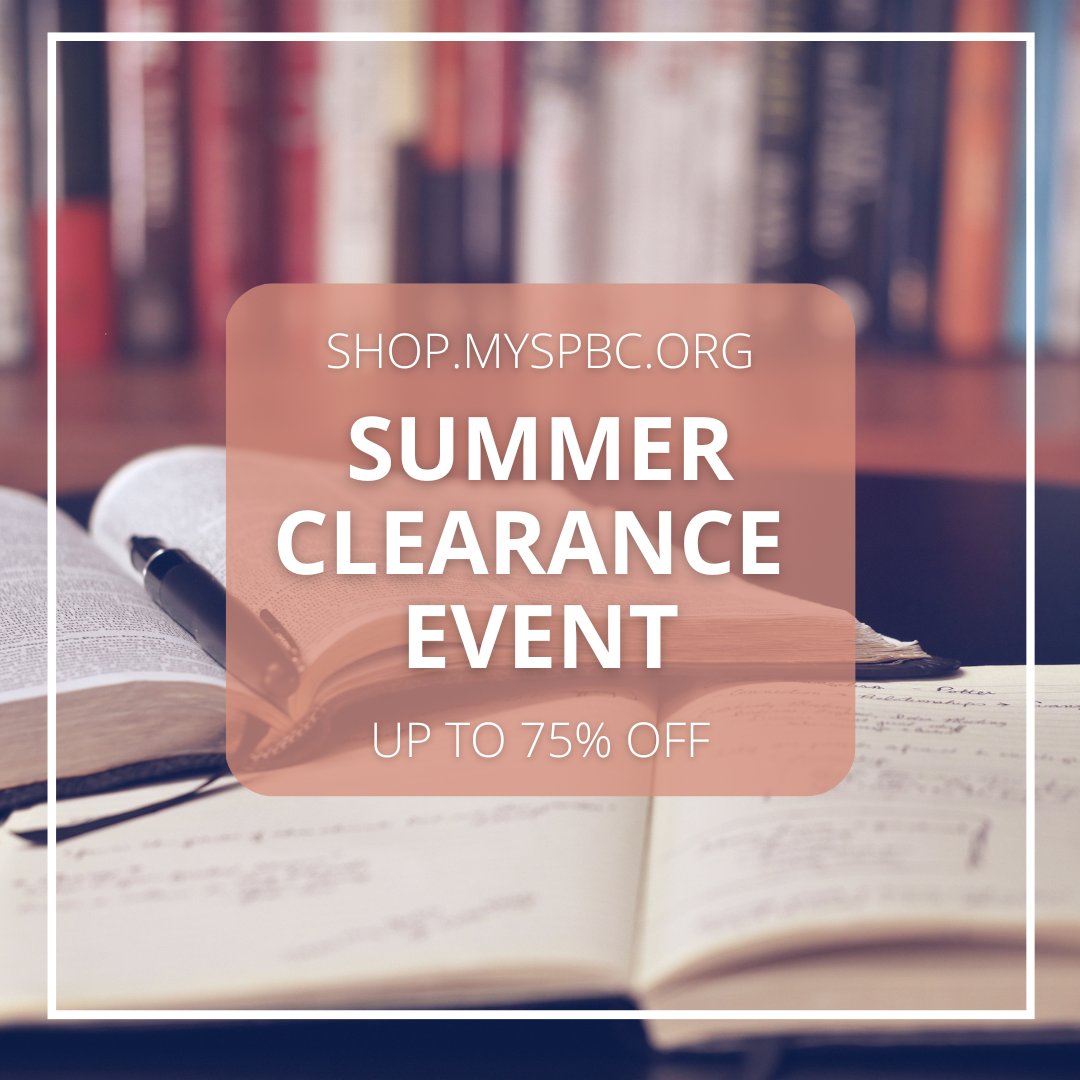 CharismaBooks's tweet photo. Quantities are limited so don't delay! Shop online and pickup curbside or after Worship at our Saint Paul's North (4247 Creighton Rd, 23223) campus.
#clearancedeals #summersale #summerreading https://t.co/R74rvvVDYZ