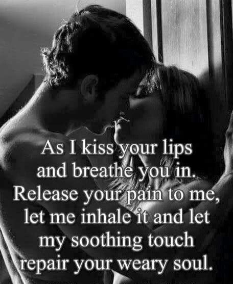 Pat__tricia's tweet photo. 💋 Mientras beso tus labios y te respiro
libera tu dolor hacía mí
déjame inhalarlo y deja que mi toque calmante
Repare tu Alma cansada.
#cuote https://t.co/emMPwnh4oI