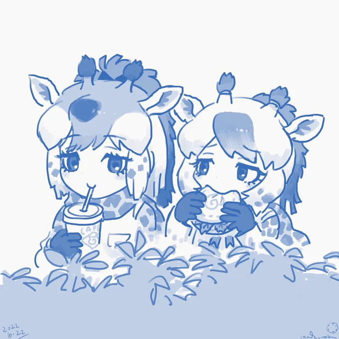 キタキリンとミナミキリン 