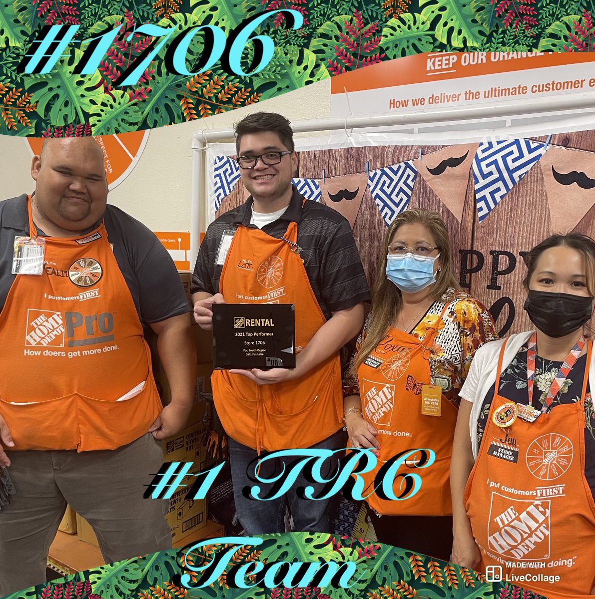 Congratulations #1706 TRC Team For Being 2021’s Top Performer Amazing Job 🤙🏼🤙🏼🤙🏼🤙🏼#0284InTheHouse#passingthetorch#2022herewecome
