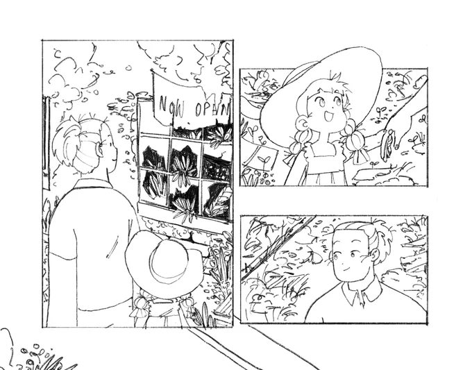 I'm doing an incredibly pretty comic and hhgghdnndggd Here's a tiny part :)
For @SBComicsFair !! In October!! 