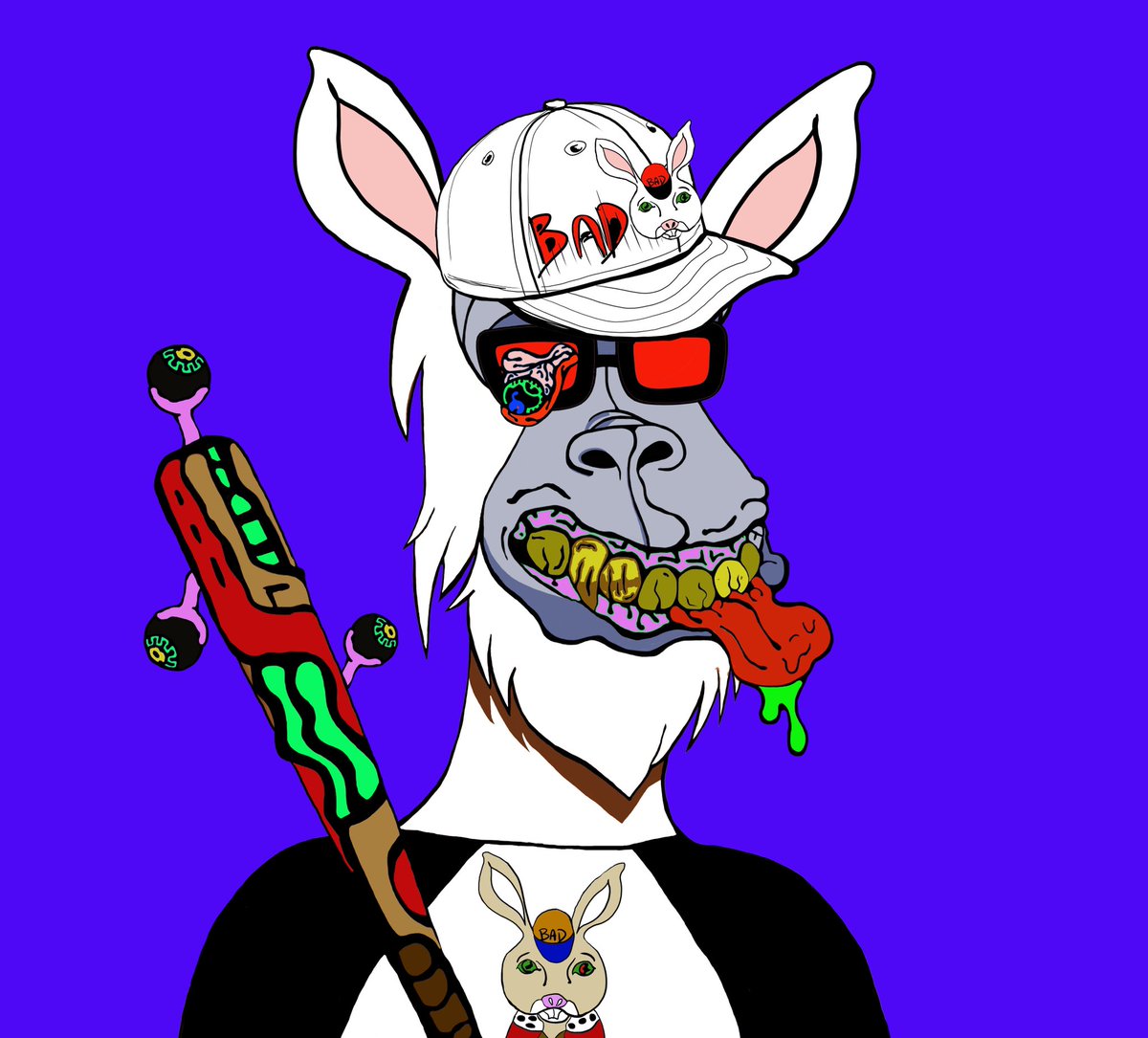 The Skinwalkers have jumped planets and have challenged the travelers to a game of Bunny Ball for the fate of the planet. Join us tomorrow 4pm est for the first set. #NFTartist #NFTCollection #Zilliqa #ZIL #ZilFam #NFTcommunity #nftart #nftcollector #nftdrop #soulape #NFTProject