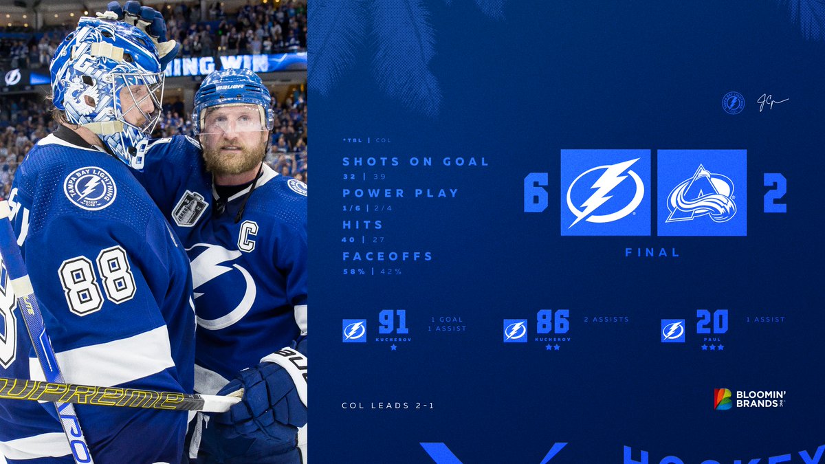 x - Tampa Bay Lightning tweet media