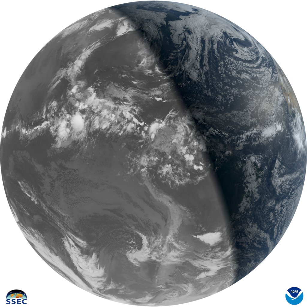 GOESguy's tweet image. Here&apos;s another @NOAASatellites #GOES16 view ... #SummerSolstice2022 (Image start at 10:10 UTC) @UWSSEC #geo2grid