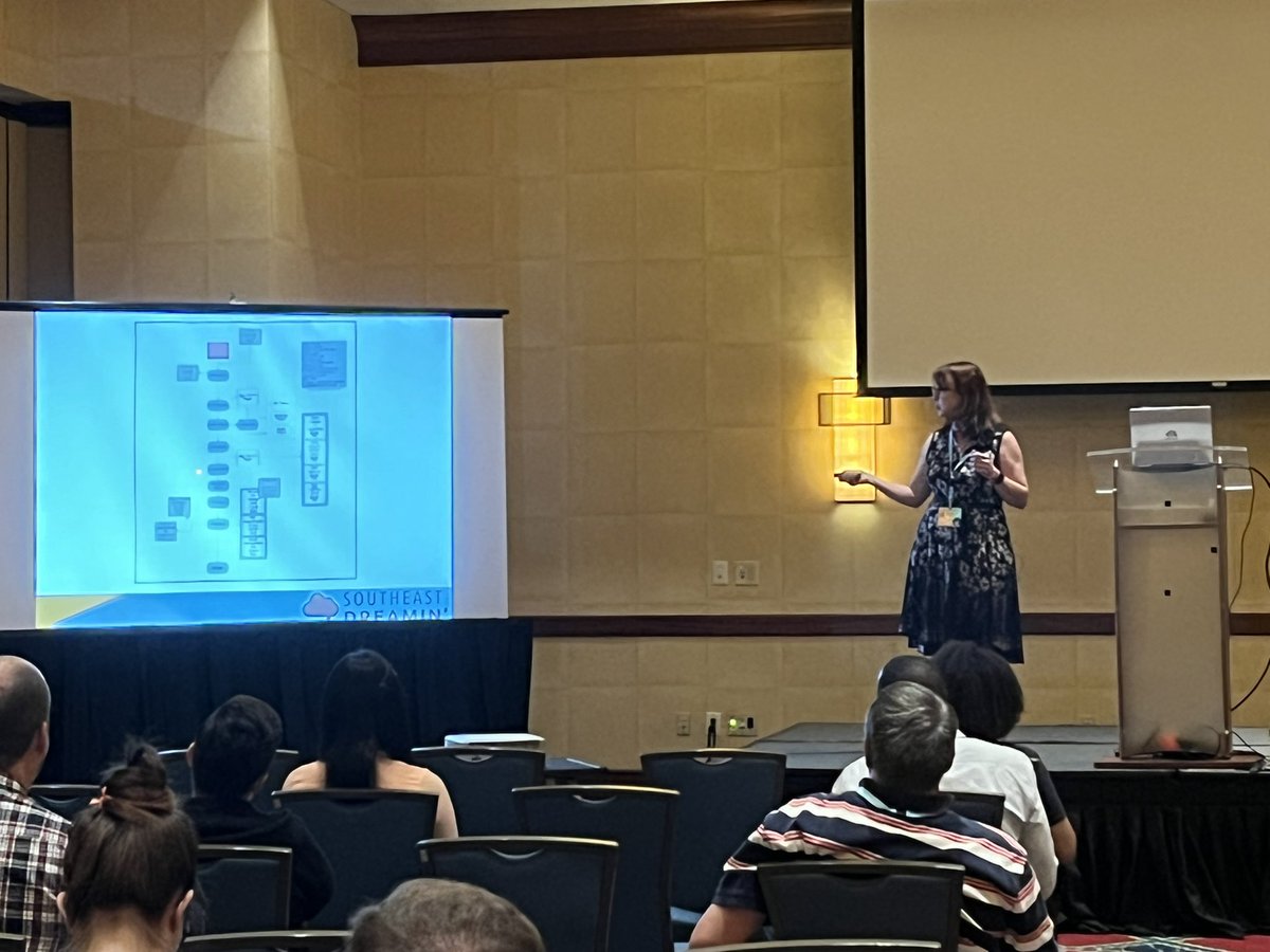 What a great session about how to prepare to move from workflows &amp; process builder to flow in a meaningful way by Stephanie Rebain <a href="/findtheblessing/">Stephanie Rebain</a> !!#SED22
