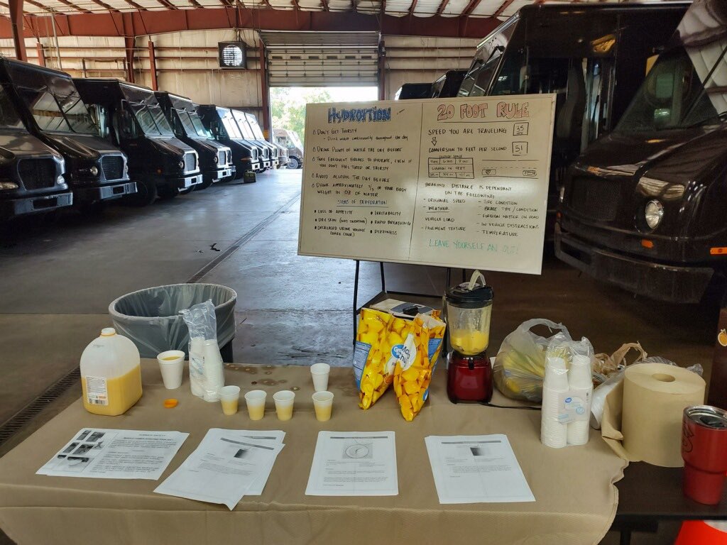 Tallahassee UPS Safety tweet media