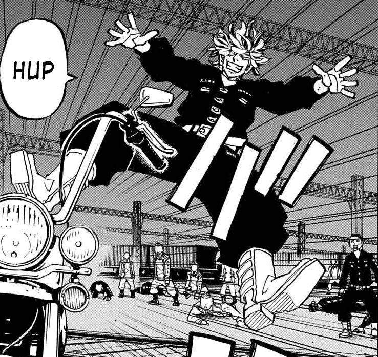 GOJOSDICC's tweet photo. // tokyo revengers chapter 258

taiju shiba is so extra that he had to make his entrance grand by using a motorcycle to knock sanzu out bUT YES DADDY TAIJU TAKE US TO CHURCH OH PUURRRRR https://t.co/OvXyObVM3i