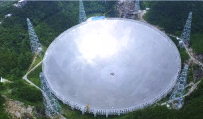 DerekSt24944809's tweet photo. China is claiming that its enormous "Sky Eye" telescope may have picked up trace signals from a distant alien civilization. #scienceandotherstuff #aliens #science #universe #skyeye https://t.co/JXDe0smI4l
