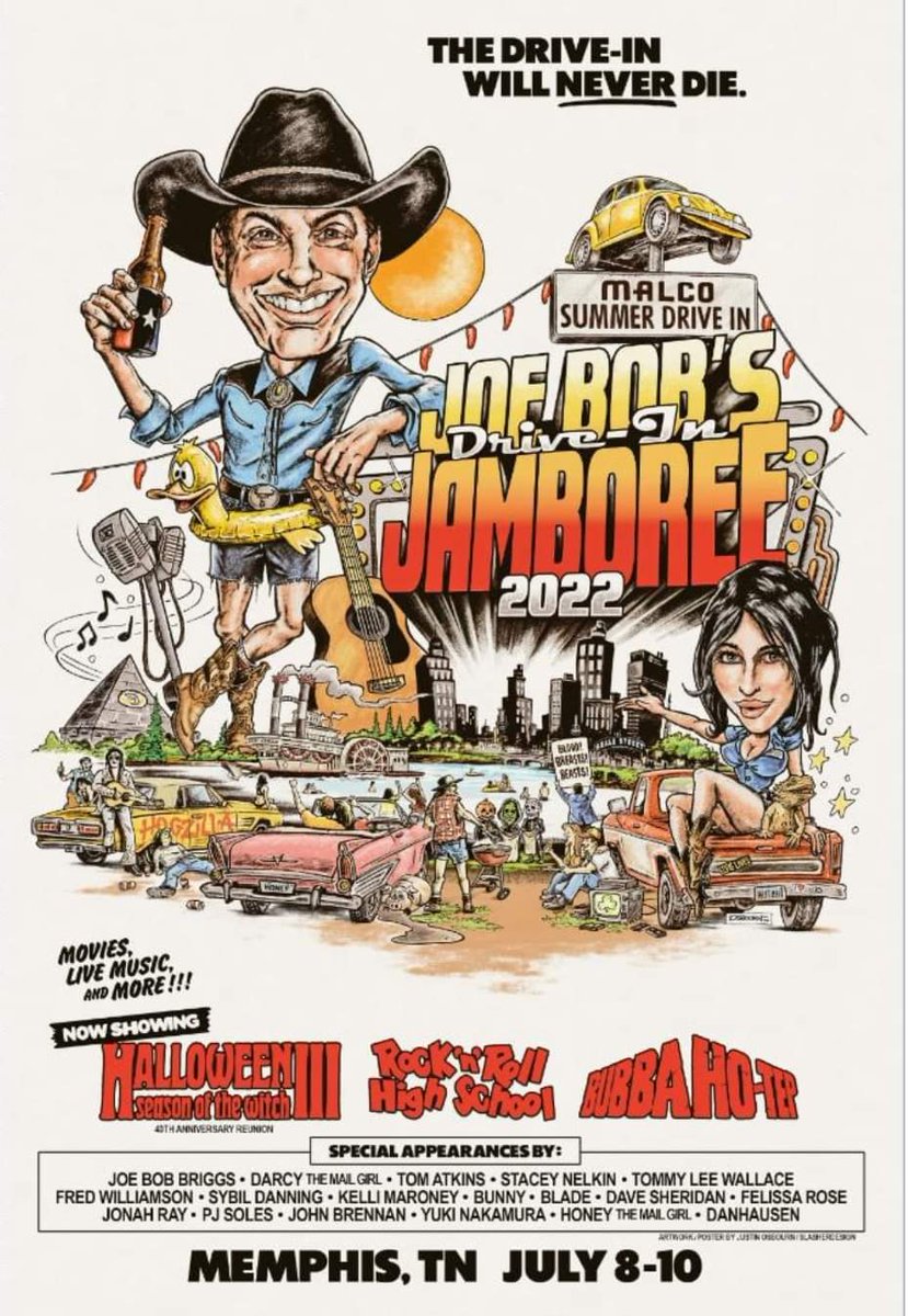 SpiderCarnage88's tweet image. OMG I can't wait. @therealjoebob and @kinky_horror continually outdo themselves! I can't wait to meet more mutants! I love this community! Also what artist made this epic art? #DriveinJamboree #hogzilla #MutantFam #halloweenIII