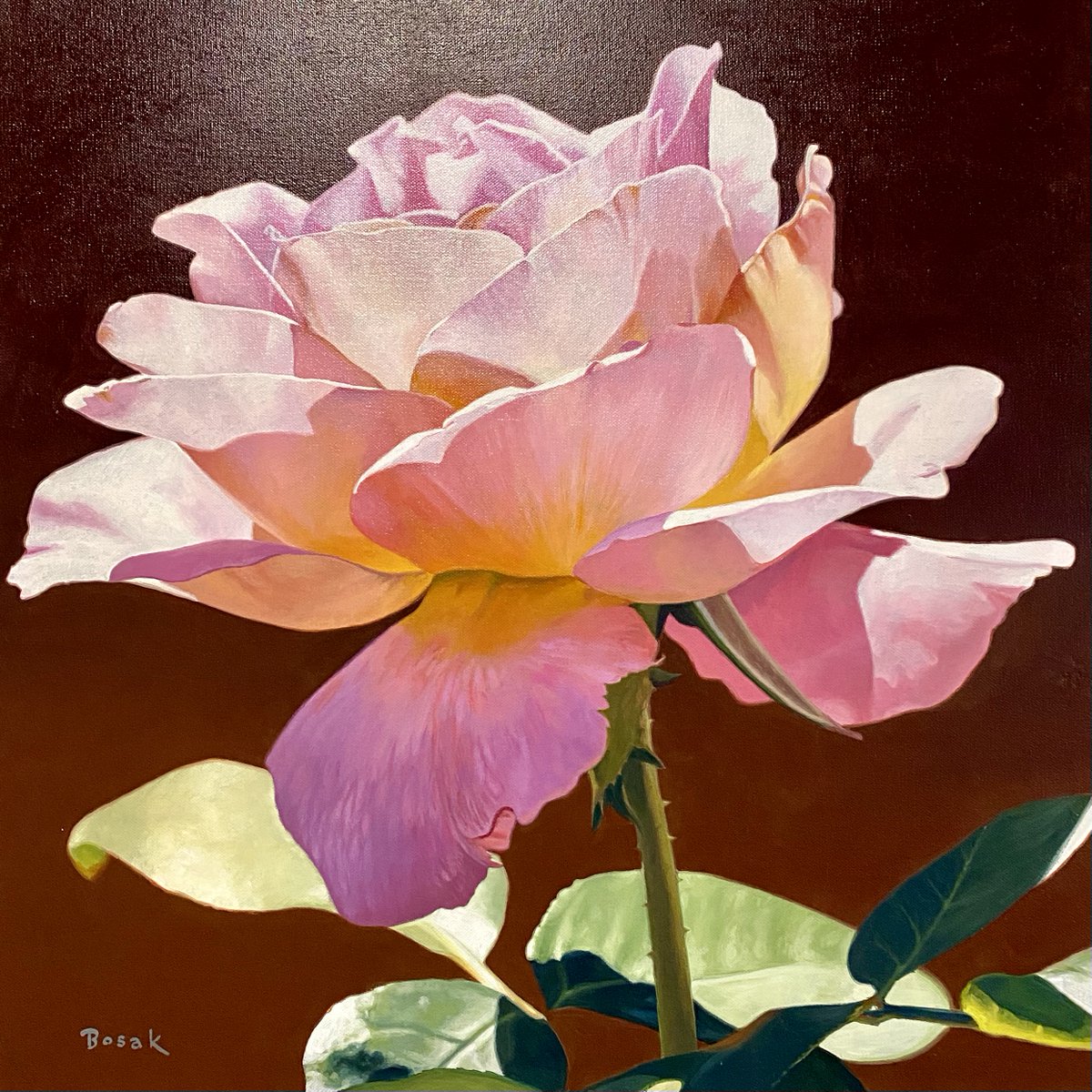 Discover the artistry, magic and exquisite detail of realist painter Henry Bosak, on display now at 9, the lobby of The Lawrence Building, 515 E Grant St, Phx.

Available now at 9thegallery.com.

Henry Bosak
“Illumination”
Acrylic on canvas
24” x 24"

#9thegallery