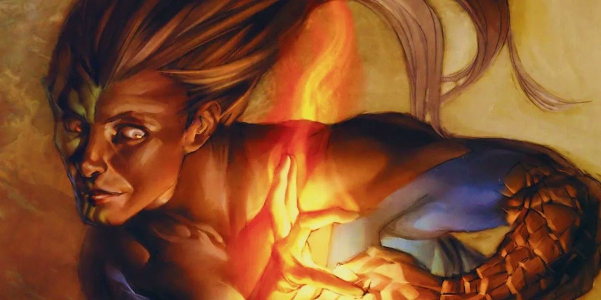 screenrant's tweet photo. The first gender-fluid character in @Marvel history, #Xavin from #Runaways, was almost ruined by Joss Whedon when he took over writing duties for The Runaways and implied that Xavin's female form was their "real" self.
https://t.co/iQK5Ei6N2e https://t.co/PVyQIEp6ar