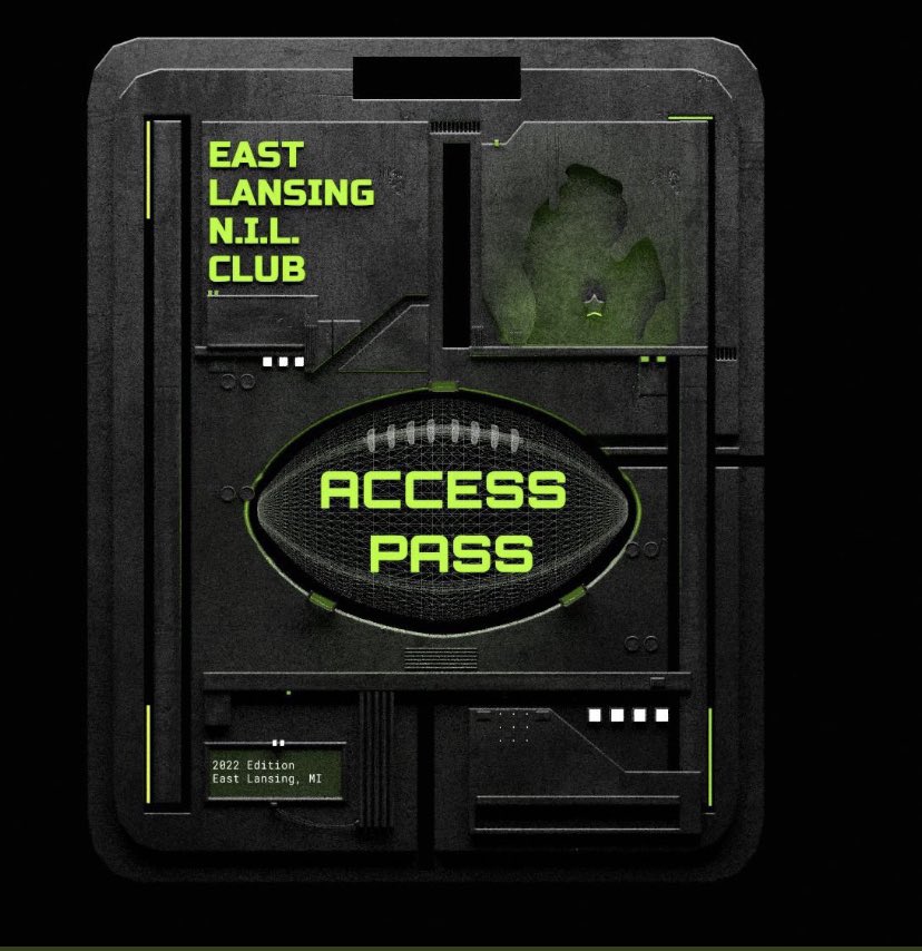 Tank_Brown19's tweet photo. 🟢 ACCESS PASS GIVEAWAY ⚪️

My teammates and I are launching the @EastLansingNIL Club to create a cool experience for fans. We’re giving away a free Access Pass &amp; announcing the winner on Friday!

To enter:
1️⃣ join early access at https://t.co/2bktg92Vqr
2️⃣ retweet this tweet https://t.co/ZfCqtqG7XX