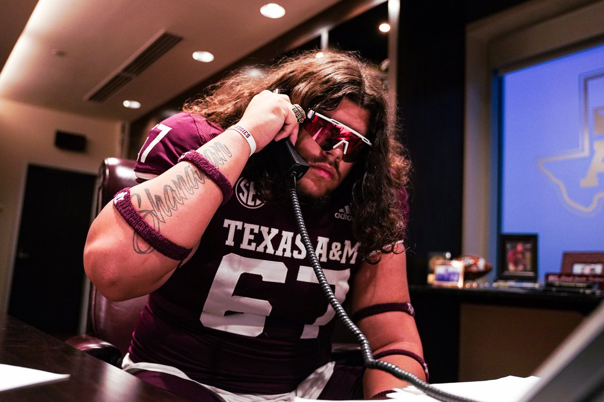 Thank you to the Texas A&amp;M Aggies for a great weekend in College Station. Showed a lot of love to my family and I. #GigEm