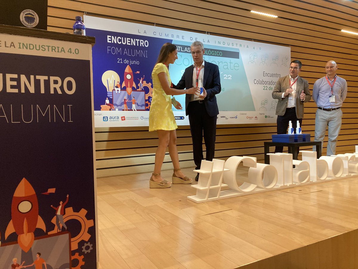 🏆 <a href="/TamaraRevuelta/">Tamara Revuelta</a>, de Michelin y Alumni #i40VALL3, Premio Proyecto Fin de Máster 2019-2022 - Encuentro #FomAlumni22 / Enhorabuena 👏🏻👏🏻