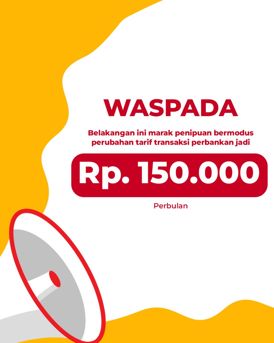 IlhamSyahiir's tweet photo. Modus penipuan yang marak terjadi, mereka menakut nakuti calon korban dengan ancaman akan menaikan tarif transaksi yang diluar nalar. 

#AwasSoceng 
#ROBRIJakarta2 
#2233 https://t.co/zeSHnjUhDY