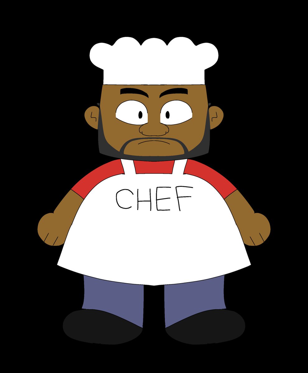 Alecmorris30's tweet photo. "I'm gonna make love to you, woman!"

- "Chef" Jerome McElroy

R.I.P. Isaac Hayes

Both drawings were made by @Prigyuak2000 

#IsaacHayes #RIPIsaacHayes #ChefFromSouthPark #HeroCircle #히어로써클 #StudioTNT #ChefJeromeMcElroy #SouthPark #SouthParkChef #RIPChef https://t.co/7k8bE0jEd1