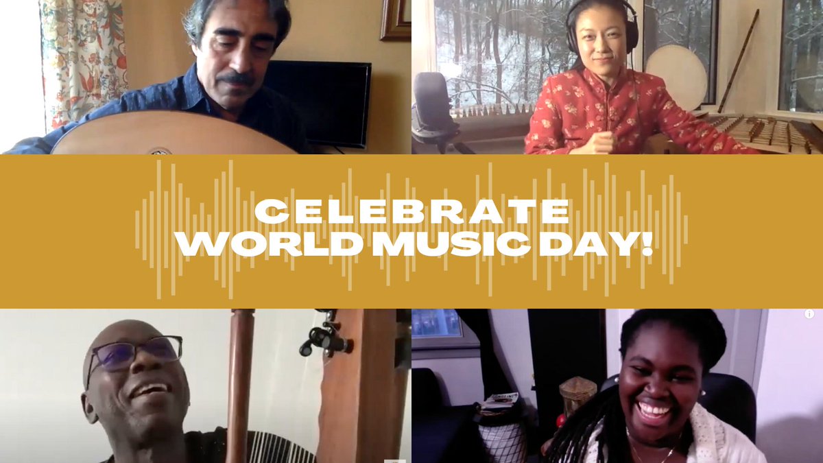 Find the perfect soundtrack for your #WorldMusicDay! Check out our #Spotify channel to choose from a variety of artist-curated playlists, listen to our #WMIPLUSAtHome podcasts, or watch videos of the original conversations on our #YouTube channel: 
bit.ly/WMIAtHome