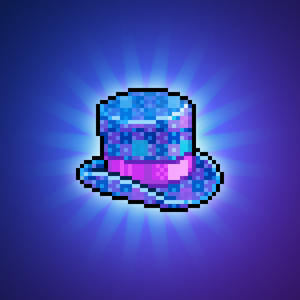 HabboNFT's tweet photo. Introducing: the Trippy Top Hat 🤠

This will be the first ever NFT clothing item usable in Habbo and it'll be airdropped to avatar and portrait owners!

More details in the thread ⬇️ https://t.co/P5AscF3g0Q