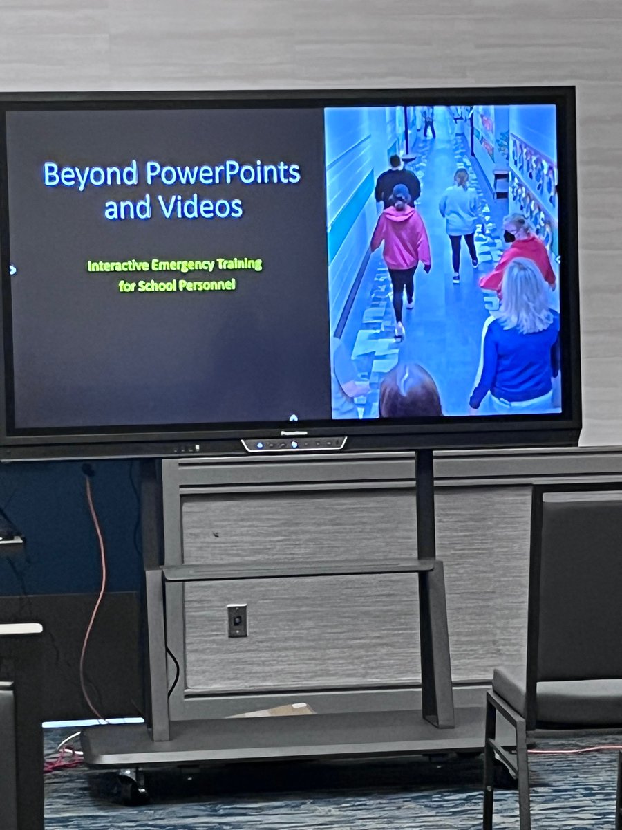 Happening now Emergency Planning Beyond PowerPoints and Videos-hope to see you there. Windsor A.
Question:How are your staff members trained for safety precautions? And how many hours are your staff members trained?
#SCASAi3