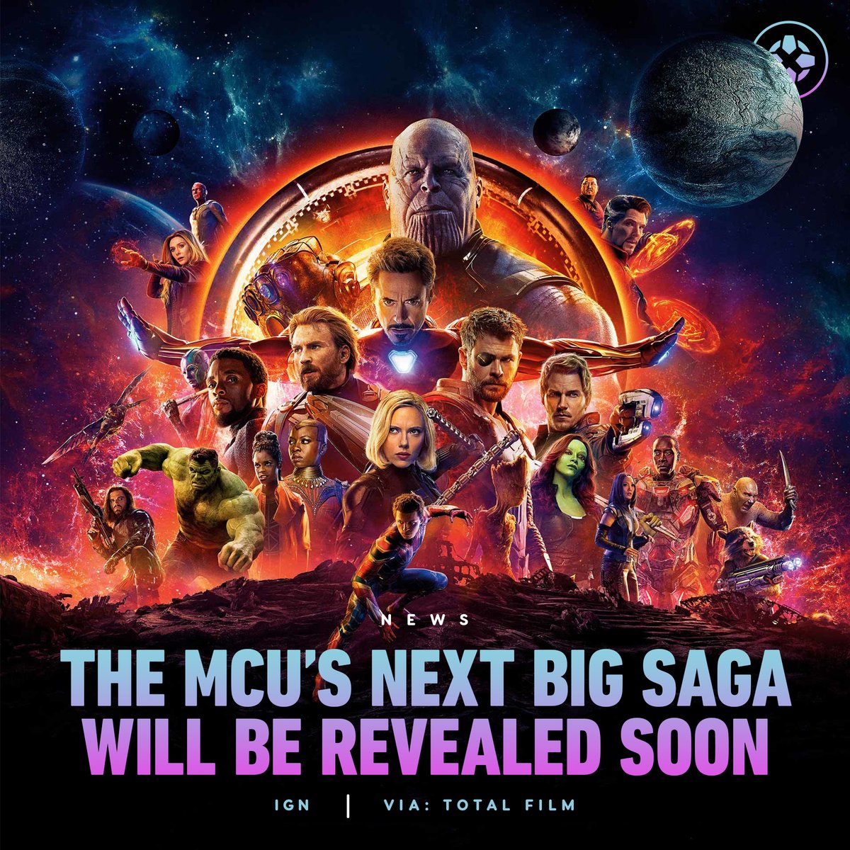 IGN's tweet photo. Marvel Studios head Kevin Feige said the next Thanos-level threat will begin to reveal itself in the "coming months." https://t.co/UUL7aLEXOJ https://t.co/QMJq14tL6m