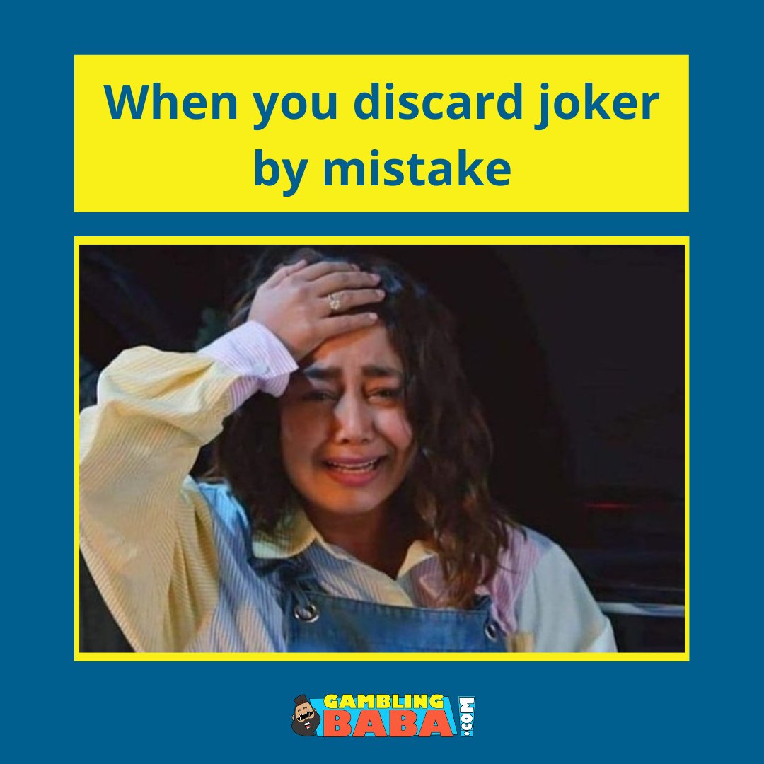 Ye kya ho gaya &#128557;

Play Rummy online in India &#127470;&#127475;. We have the list of best websites where you can play Rummy online and win real money. 

Play NOW: 

