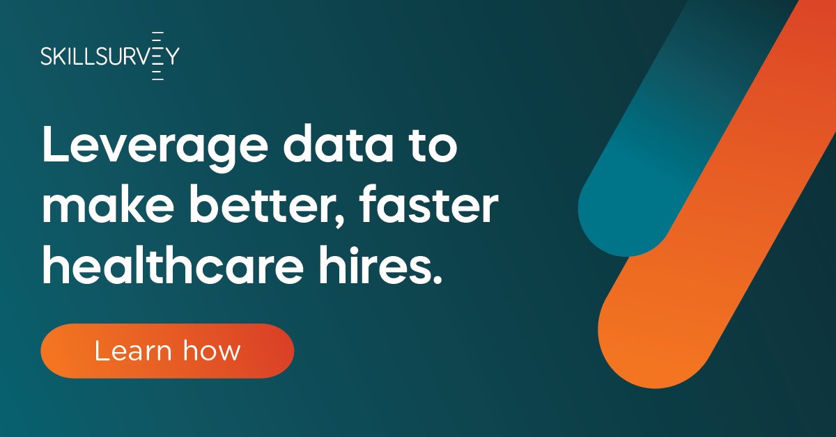 Leverage data to make better, faster #healthcare hires. Here’s how: go.skillsurvey.com/thrive-amidunc…
#HealthcareHiring #TalentAcquisition #TalentIntelligence