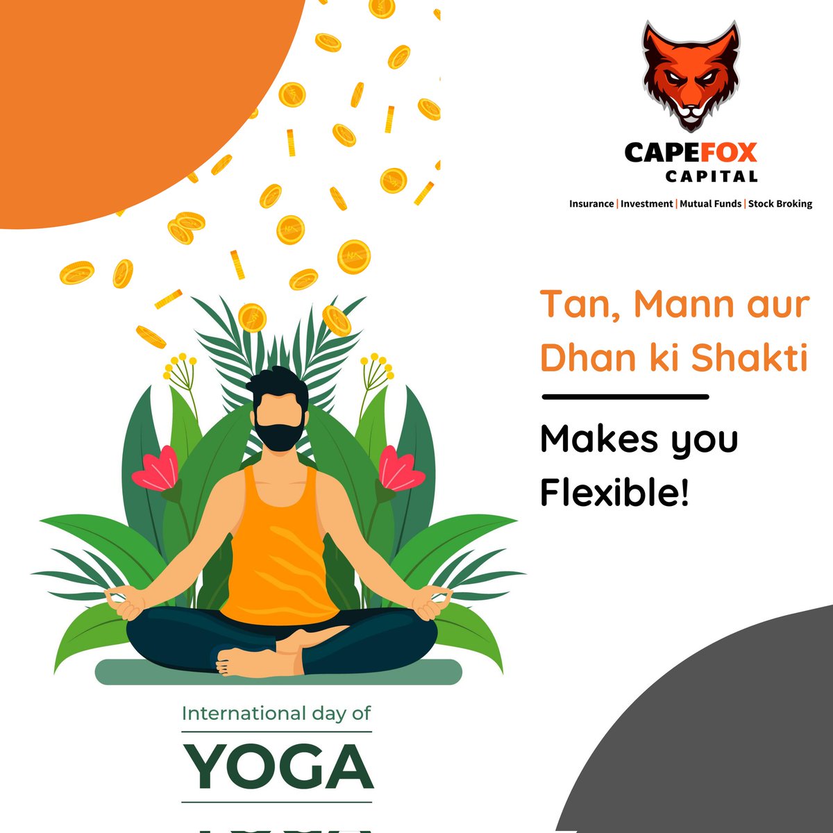 capefoxcapital's tweet photo. #InternationalYogaDay
.
.
.
.
#CapefoxCapital #InternationalYogaDay2022 #Insurance #Investment #MutualFunds #StockBroking #PortfolioManagement #InvestmentAdvisors #FinancialConsultants #SmartInvestment #FinancialSolutions #StockMarket #CapitalMarkets #FinancialMarkets #FuturePlan https://t.co/rrbys1bber