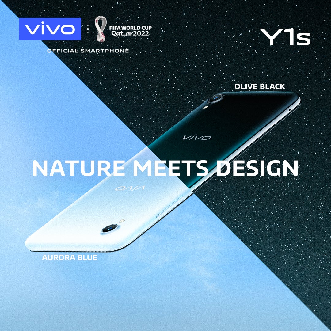 vivo__Nigeria's tweet photo. Taking inspiration from the Olive Black of the lush forests or the Aurora Blue of the vast ocean, the #Y1s provides and enhanced elegant appeal.
#UnlockMoreFun #vivo #Yseries #vivoNigeria https://t.co/MiCq9HQoAz