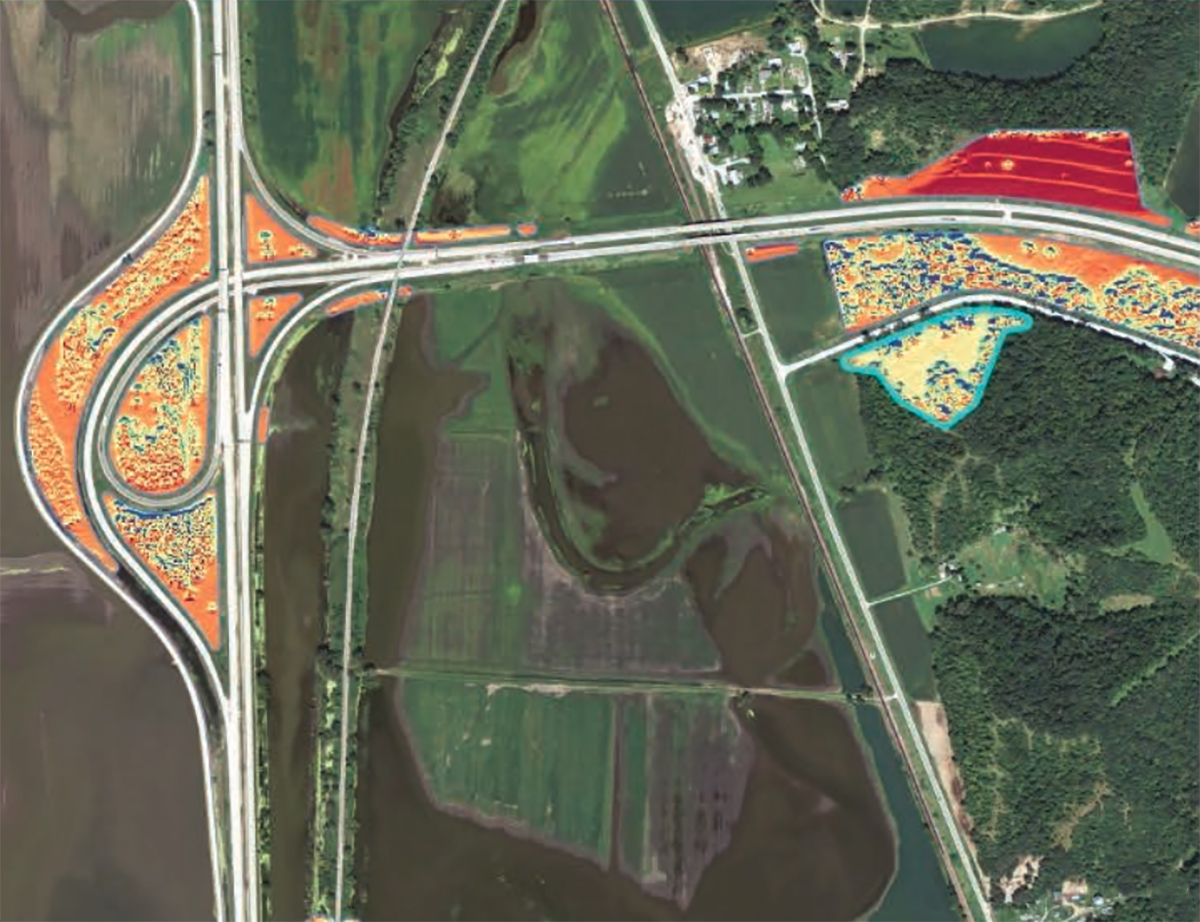Esri's tweet photo. Think highways are just for driving? See how these states are creating pollinator habitats and generating green energy along their interstates. 🐝🦋🌸 https://t.co/ZzxN92fQUk #PollinatorWeek https://t.co/IGtRcrHPAD