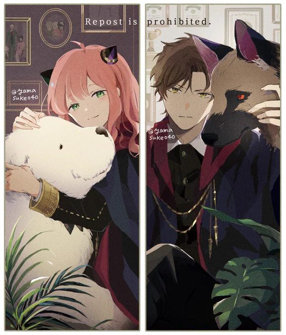 #ダミアニャ  成長if
family🐕 