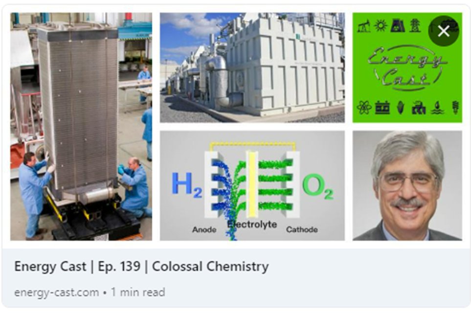 FuelCell Energy on Twitter "In this episode of Energy Cast’s podcast
