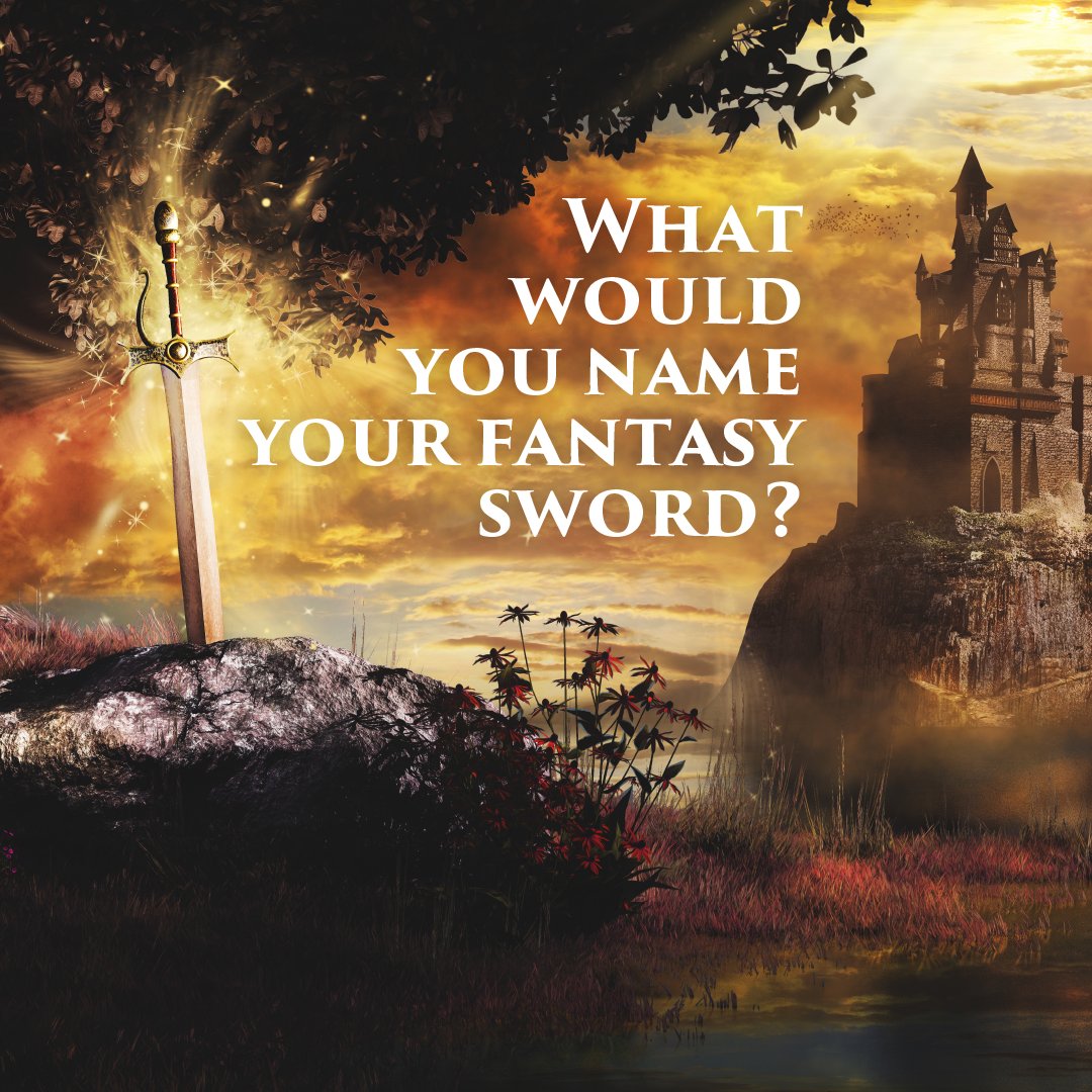 Centre4Fantasy's tweet photo. #TweetUs: What would you name your fantasy sword? #FantasyQuestion #OxfordCentreForFantasy https://t.co/Uy986XttM9