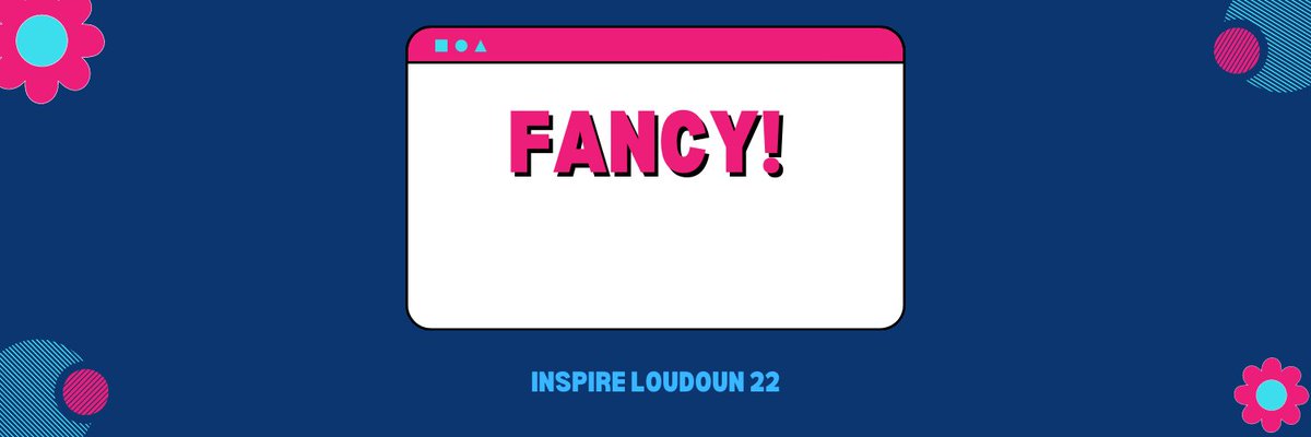 skdraeger's tweet photo. Look what I can do! Learning all about Canva with @KLewisTeach at @InspireLoudoun. #inspireloudoun22 https://t.co/Nsty4uXp0O