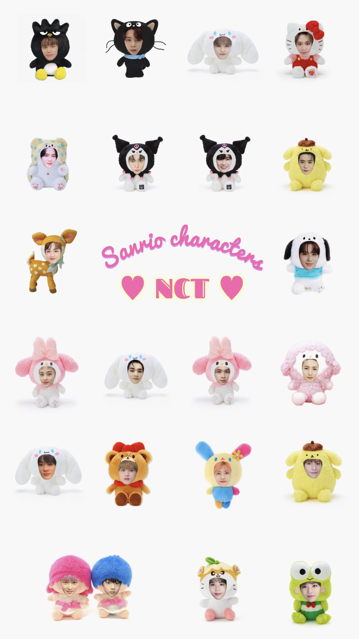 NCT サンリオ　ポップアップ　ランダム　トレカ NCT Sanrio Random Trading Card Pop-up Dream 127 Official