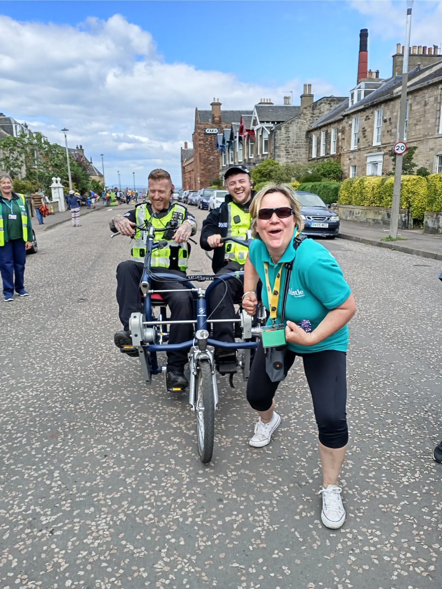 Scottish42's tweet photo. More shenanigans in Porty at the weekend @thistlecharity https://t.co/BaCZ7pozqW