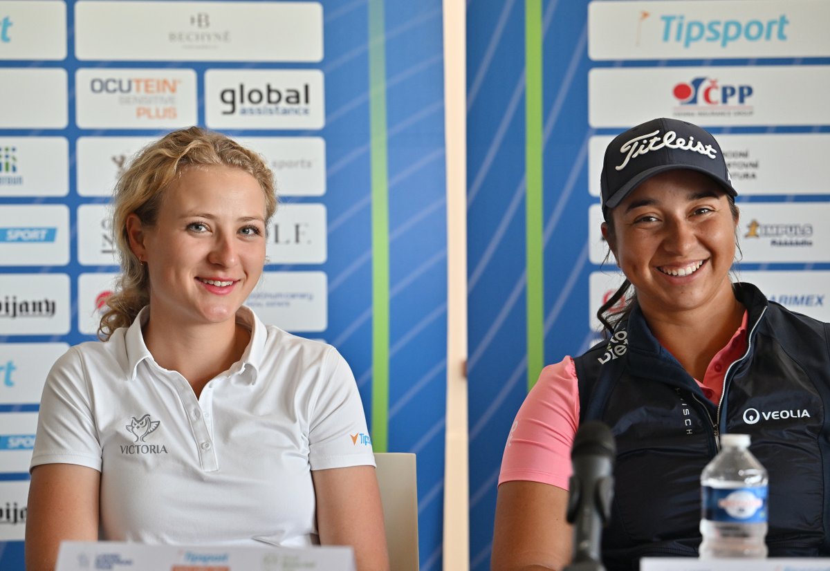 CzechLadiesOpen's tweet photo. ⛳️ Klára Spilková, Kristýna Napoleaová, Sára Kousková a zástupci organizátorů se dnes setkali s novináři na tiskové konferenci před startem #TCLO2022 🎥

O čem byla řeč? 👉 https://t.co/JwnpRx785E https://t.co/zaUlvSSlIj