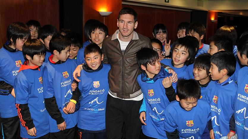 lionel messi charity