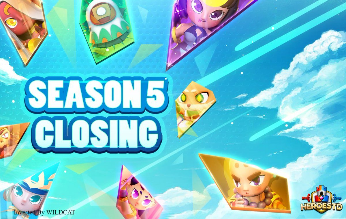 🎉Season 5 has come to an end and the competition is extremely fierce.

💪Everyone, hurry up and grab the opportunity to enter the top leaderboard to win some attractive gifts.🎁

LEADERBOARD SEASON 5 will end at 9:00 UTC today, June 21, 2022. ⏰
#heroesTD #ss5