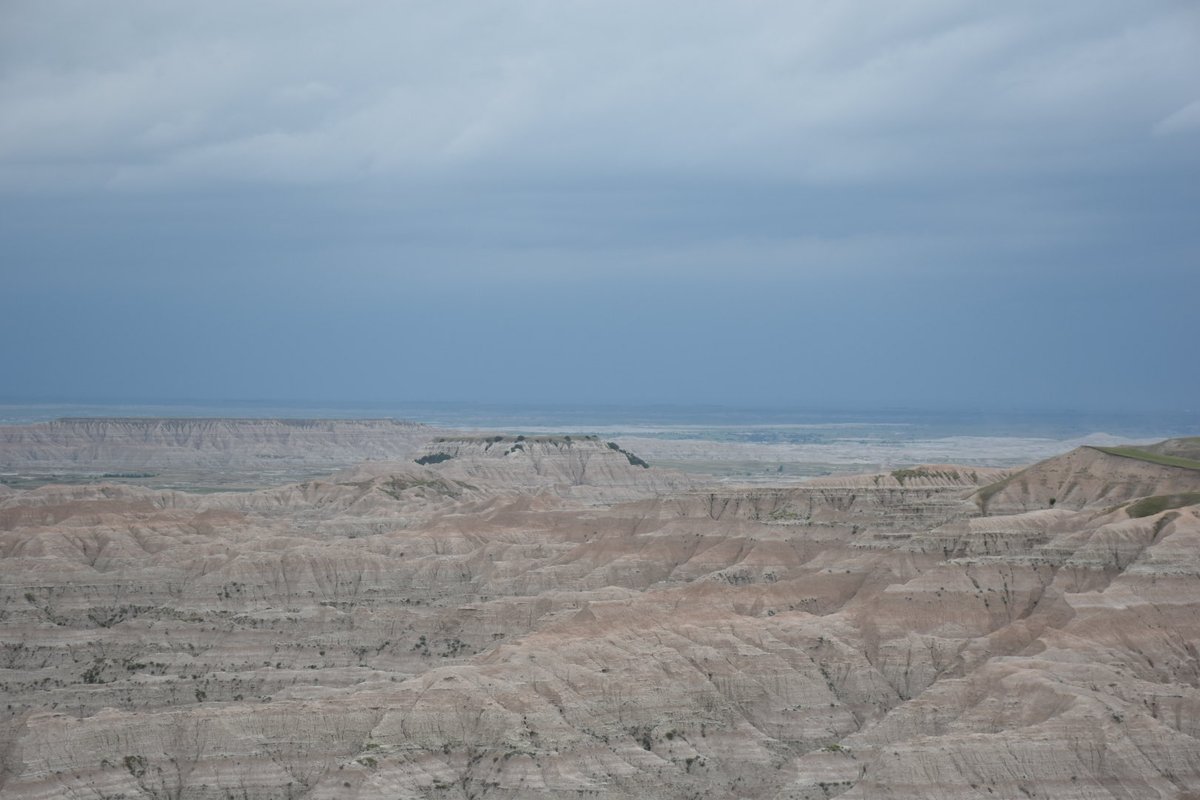 One last shot of the Badlands. Now on to Wind Cave NP! #AmericasBestIdea