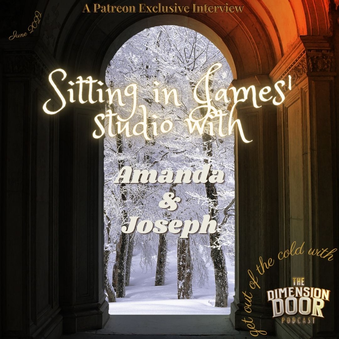 DimensionPod's tweet image. Happy June!
Without further delay we are excited to bring our Patrons of the $5+ level our latest interview: Amanda and Joseph. 🪓

This along with a bunch of other wonderful content is avialible on our Patreon!

#DimensionDoor #BonusContent #Patreon