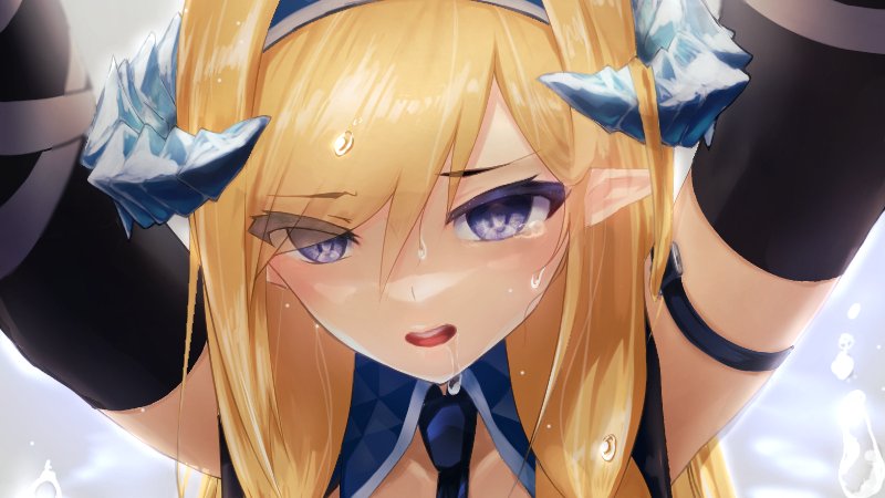 捕らえられた時を想定して、精神面を鍛える訓練も大事なことだよ🤤
#明日方舟
#アークナイツ 