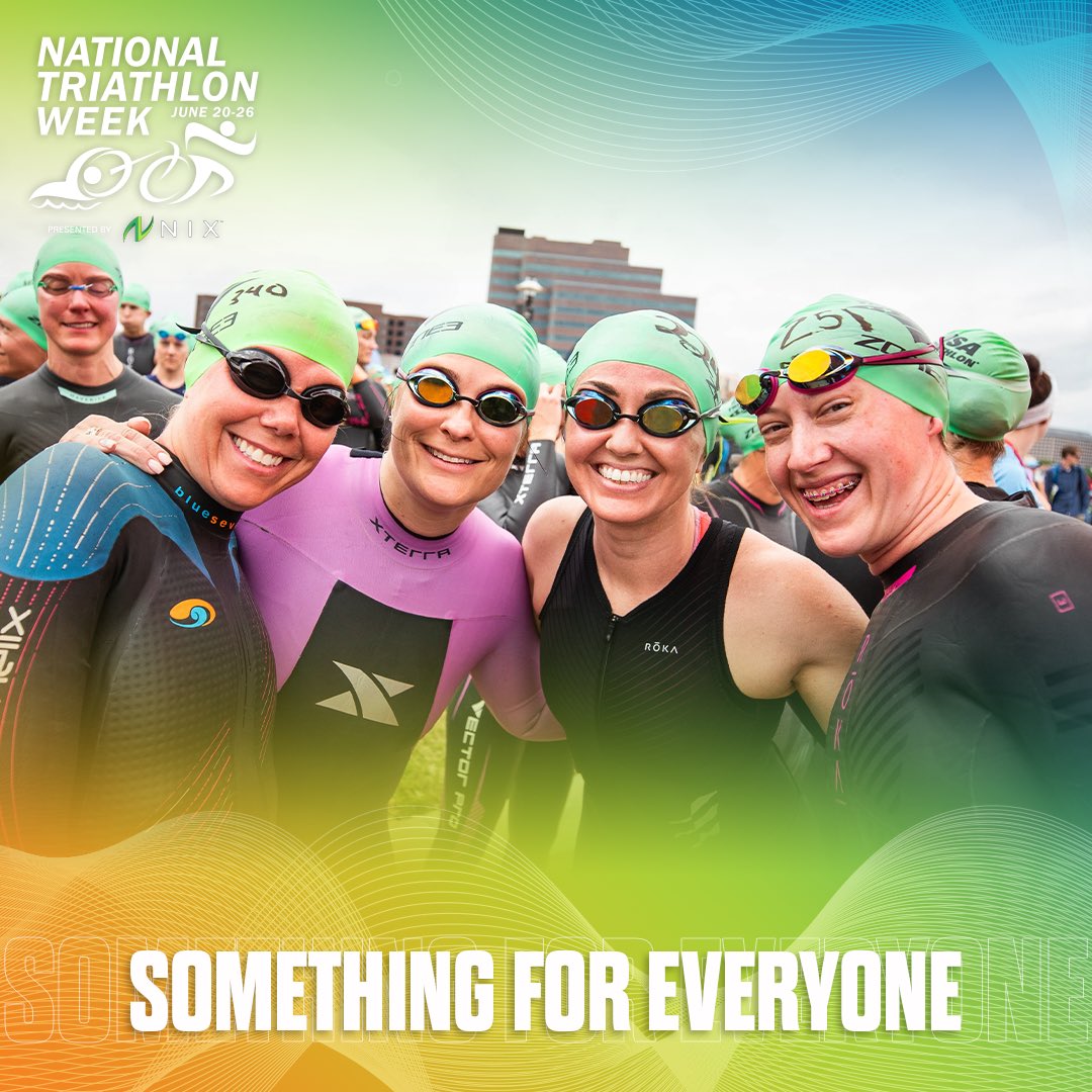 usatriathlon's tweet image. There is something for EVERYONE 🙌

Gravel. Super-sprint. Duathlon. Aquathlon. There are SO many ways to race!

On this day, we also celebrate race directors, the lifeblood of our sport who keep multisport running by hosting our favorite local events across the country.

#TriWeek