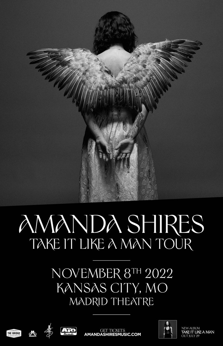 Mammoth (@mammothlive) on Twitter photo Announcing: <a href="/amandashires/">Ol’ Monster Shires</a> at <a href="/MadridTheatre/">Madrid Theatre</a> on 11/8!
Tickets go on sale Friday at 10am: bit.ly/3N9ptmh Announcing: <a href="/amandashires/">Ol’ Monster Shires</a> at <a href="/MadridTheatre/">Madrid Theatre</a> on 11/8!
Tickets go on sale Friday at 10am: bit.ly/3N9ptmh