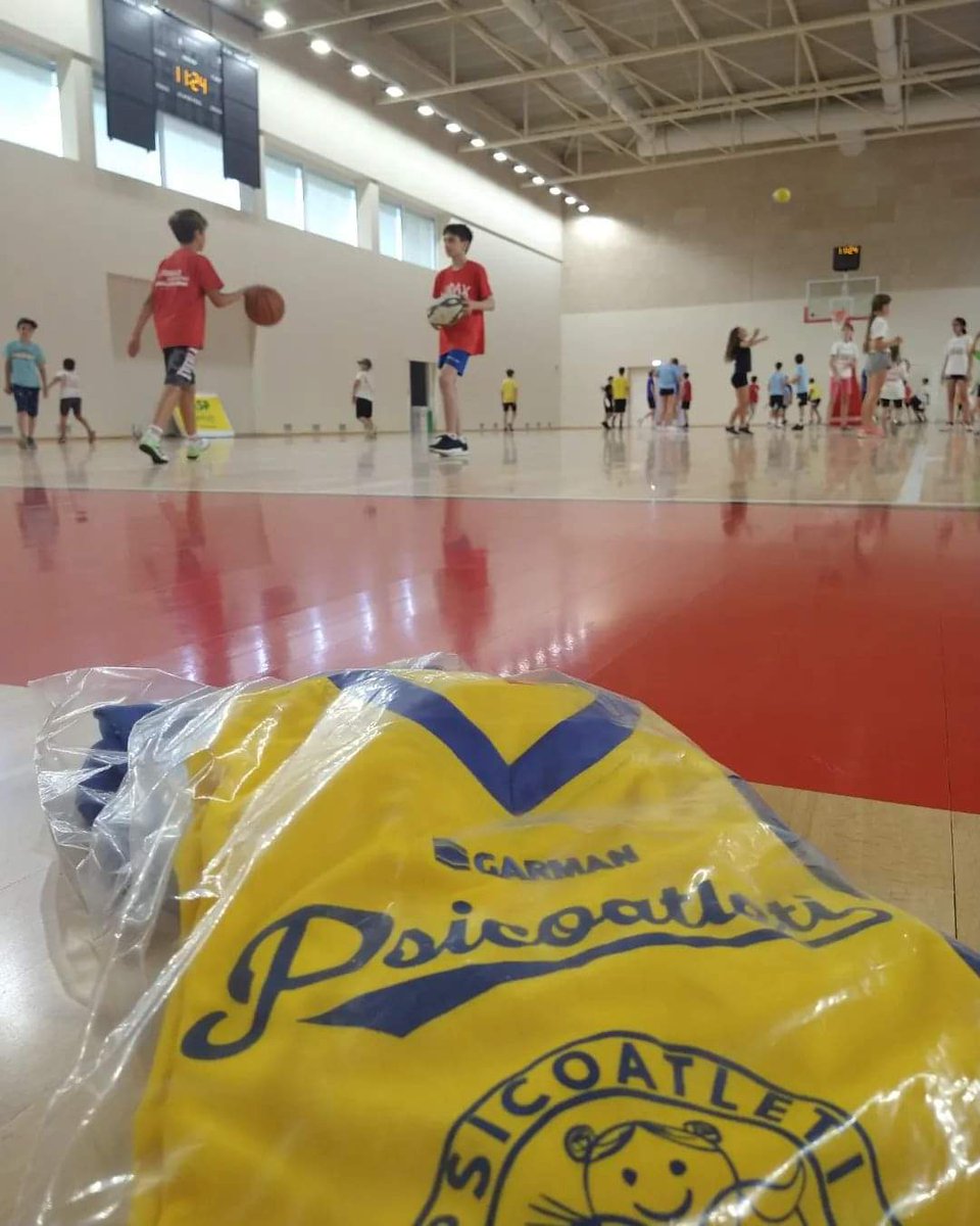 Psicoatleti's tweet photo. Le associazioni sportive che hanno aderito al progetto #FUORICLASSE hanno ricevuto il materiale sportivo frutto delle donazioni. Difficile trattenere l'emozione quando i bimbi invadono il palazzetto in un tripudio di palleggi, passaggi e tiri in ogni direzione!
 #StopWarInUkraine https://t.co/6ZLkNuIwJn