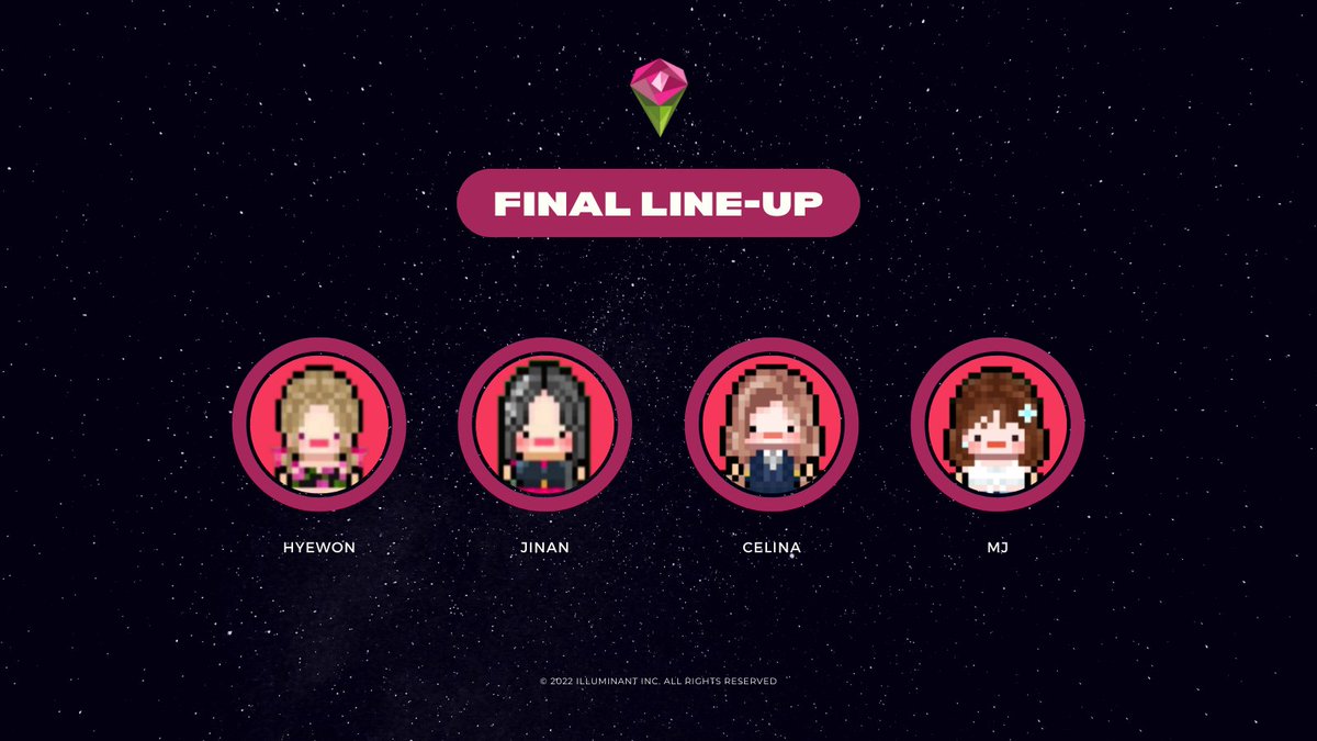 Illuminant_MI's tweet photo. ILLUMINANT 2

Congratulations Hyewon you are now part of LEXUS. 🎉 https://t.co/5g96tRex13