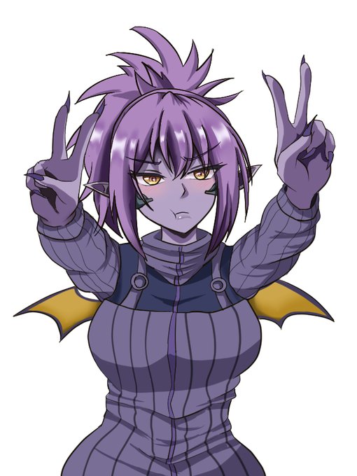 ナガレさん(@Nagare_K1 )のアイコンキャラの表情差分 