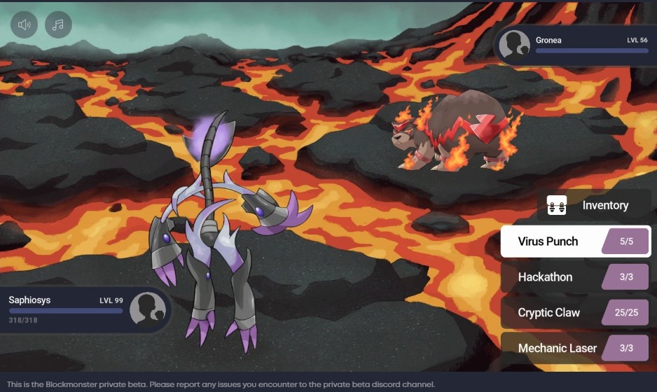 marvads's tweet photo. Poor Gronea was defeated with only 1 Attack of the mighty Saphi's hahahahh Attack Moves: "Virus Punch" is OP. @Block_Monsters #BlockMonsters https://t.co/wfnl2jxFd2