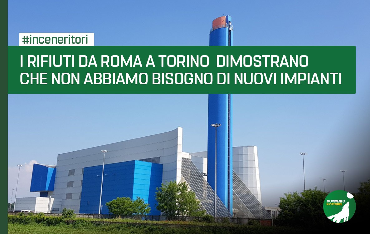 Mentre il #centrodestra spinge per un nuovo #inceneritore, in #Piemonte arriveranno circa 1000 tonnellate di rifiuti a settimana da Roma, a conferma del fatto che l'impianto di Gerbido ha ancora spazio e deve rimanere l'unico della regione.
--> bit.ly/3yacz3g