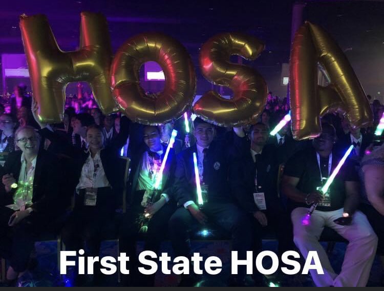 Looking forward to seeing over 150 HOSA members from the FIRST STATE! Safe travels everyone!