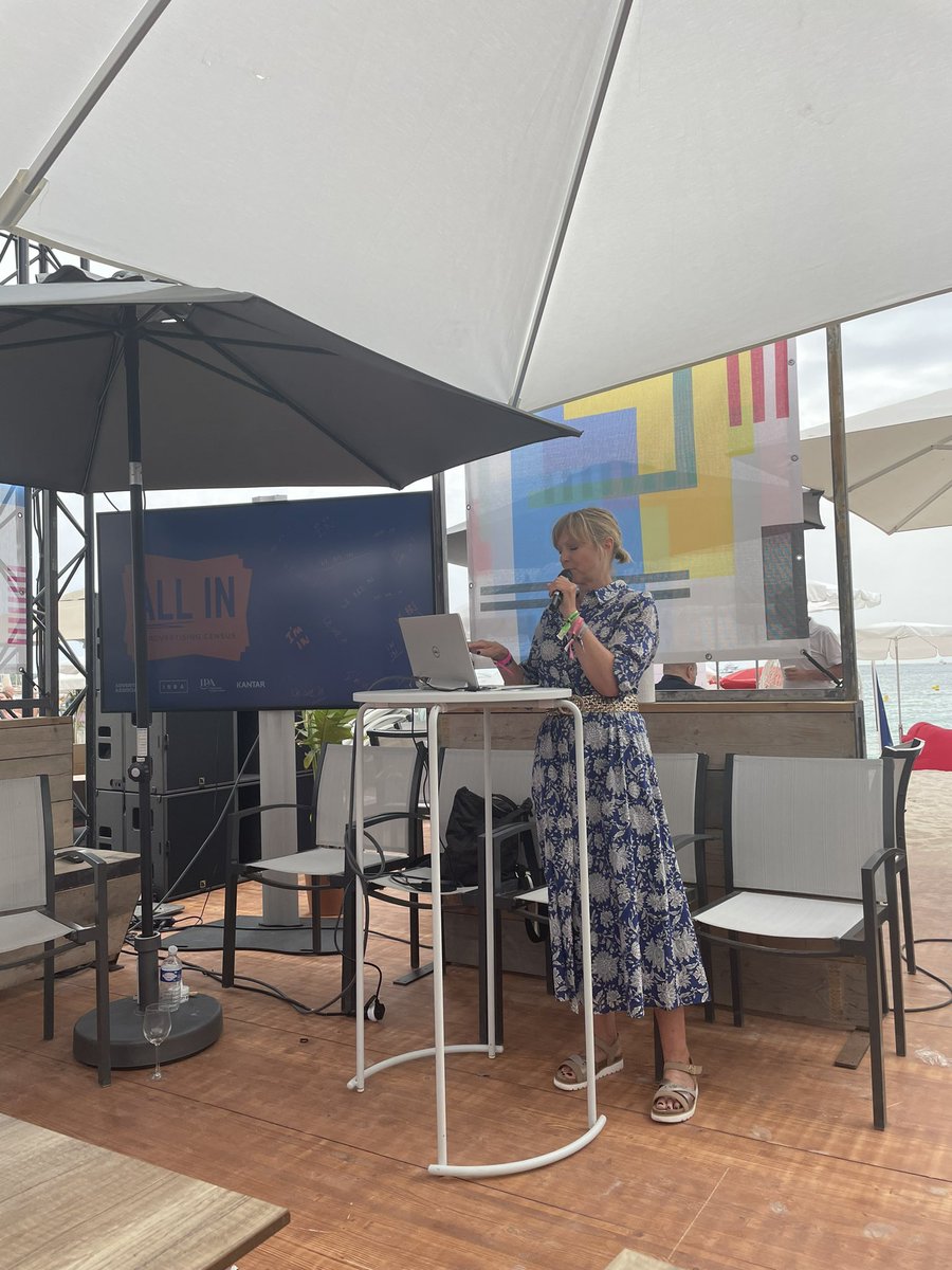 Sharon Lloyd-Barnes, DEI lead for the <a href="/ad_association/">Ad Association</a> takes the stage to talk All In with the <a href="/The_IPA/">Institute of Practitioners in Advertising (IPA)</a> <a href="/ISBAsays/">ISBA</a> <a href="/wfamarketers/">WFA</a>